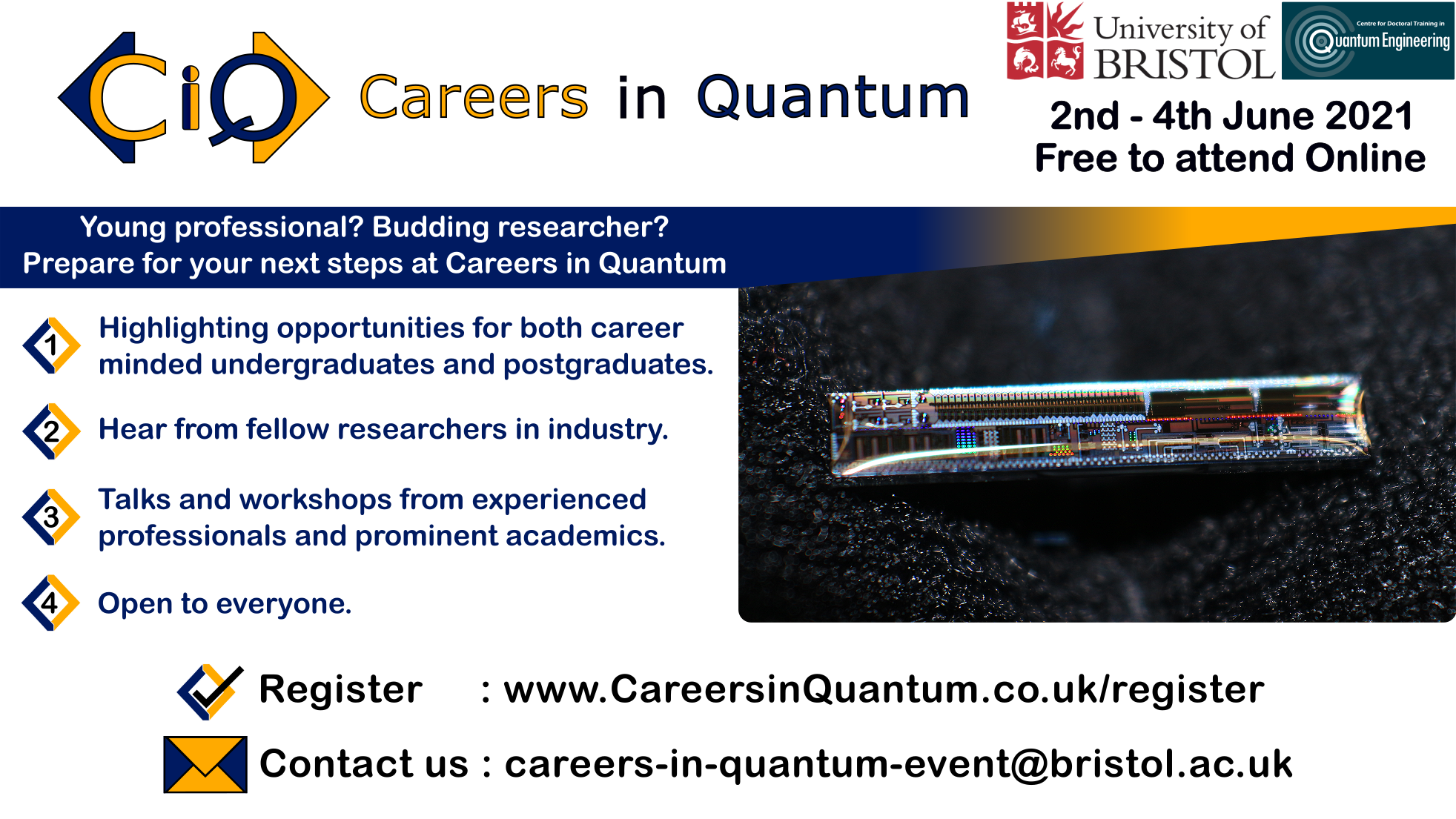 Careers in Quantum promotional leaflet